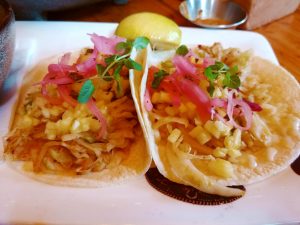 El Catrin Veggie tacos