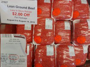 Lean ground beef