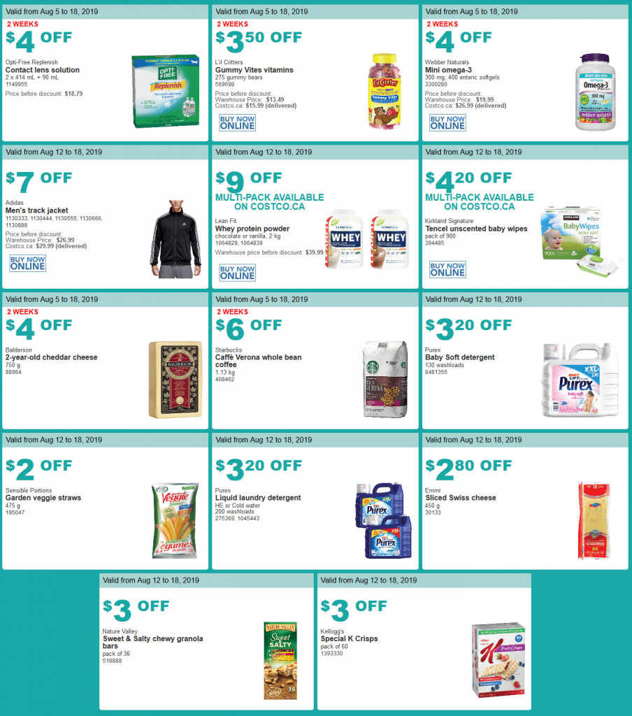 Costco Flyer sales Aug 12th - 18th