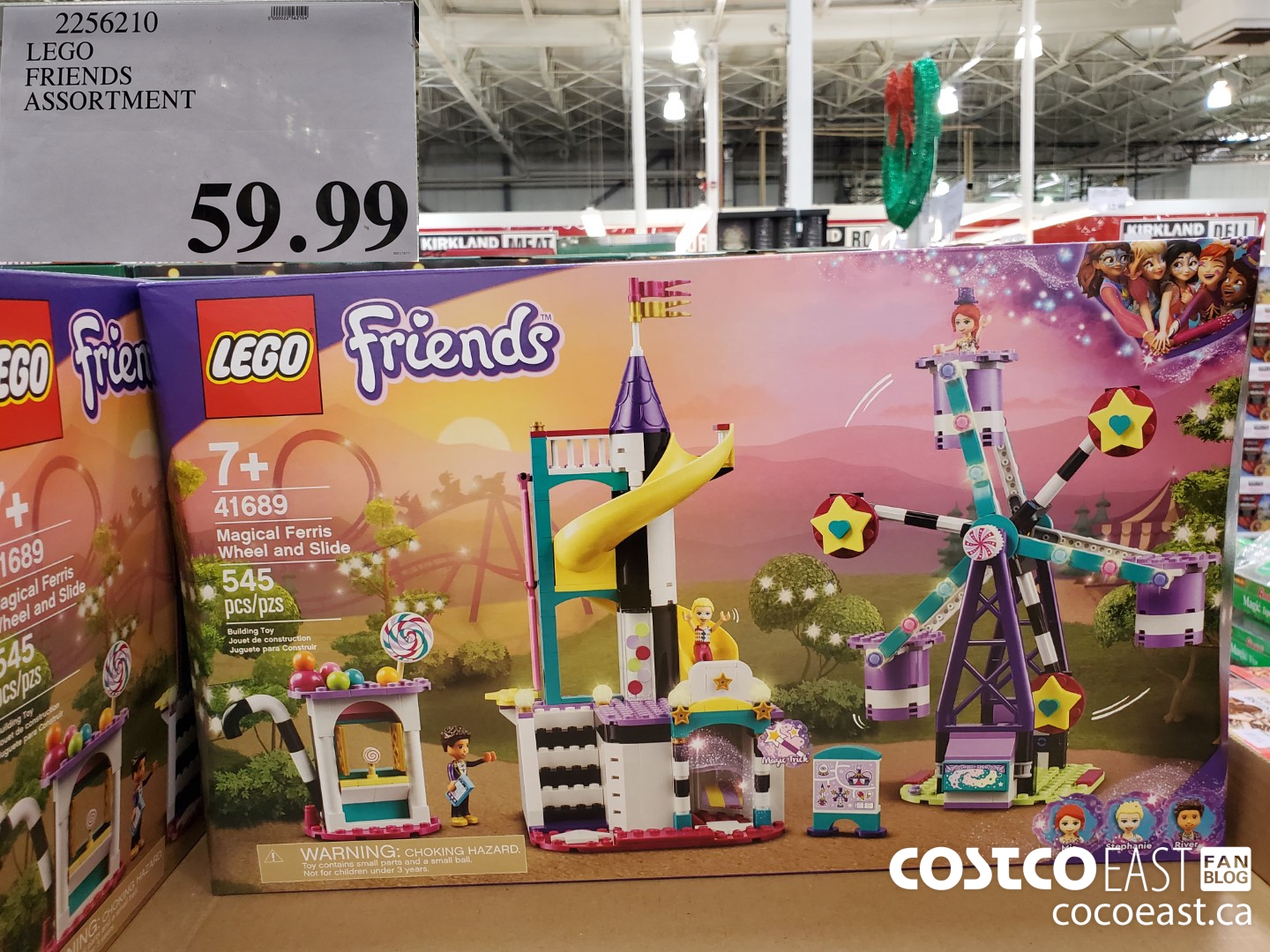 Lego friends amusement park roller 2024 coaster costco