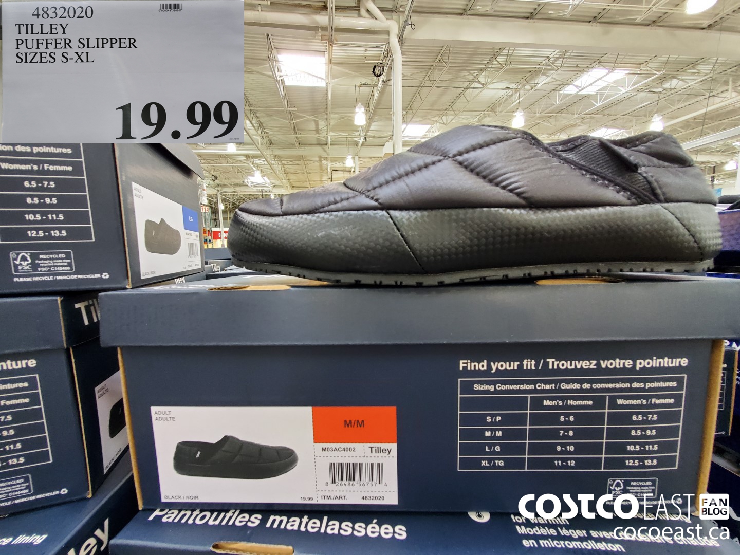 tilley slippers costco