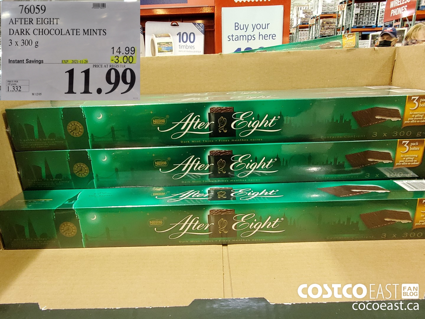 After Eight 300g - lot de 3 boîtes