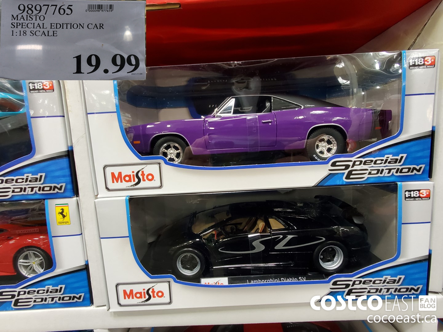 maisto cars costco canada