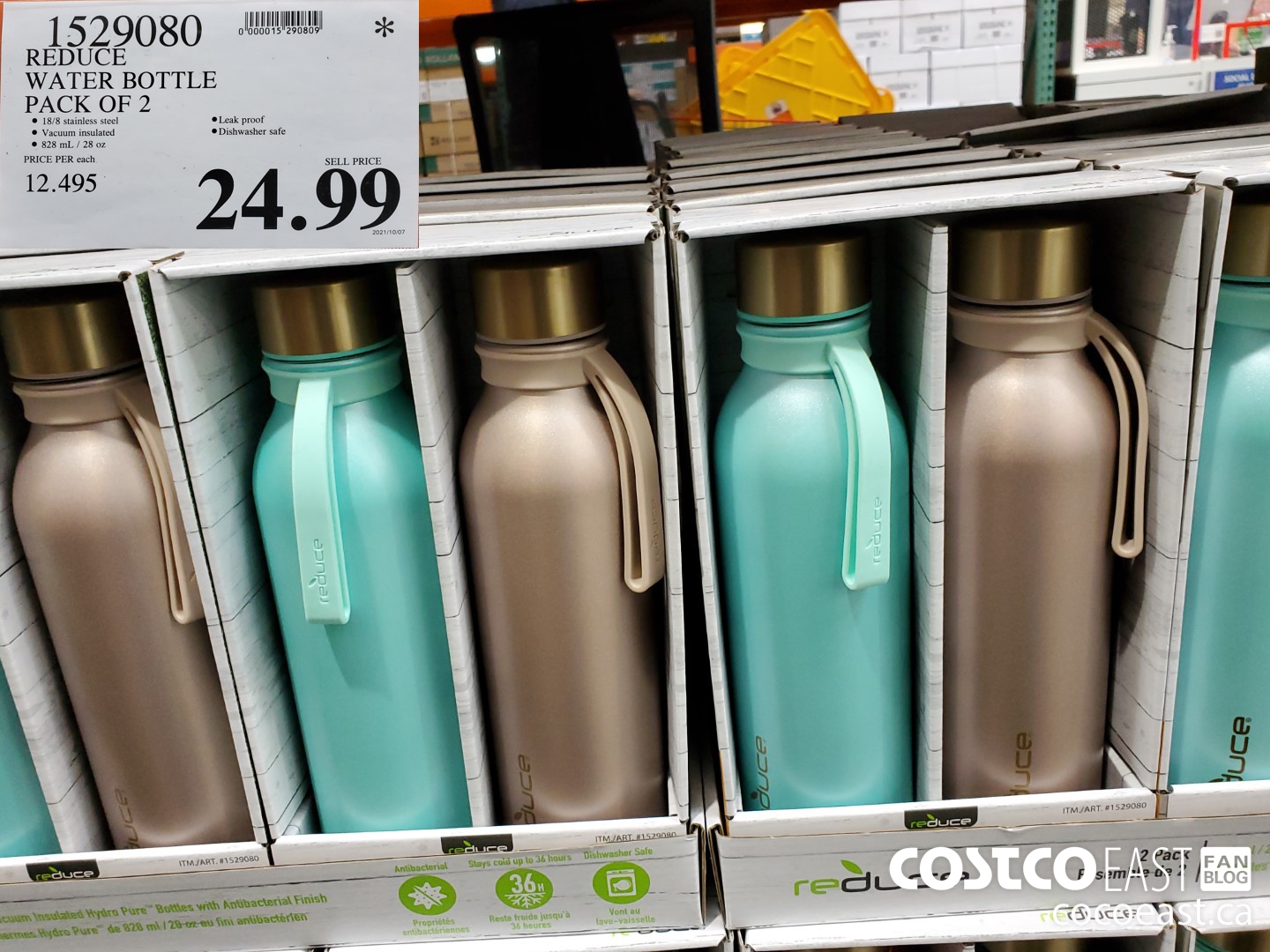 1529080 REDUCE WATER BOTTLE PACK OF 2 24 99 - Costco East Fan Blog