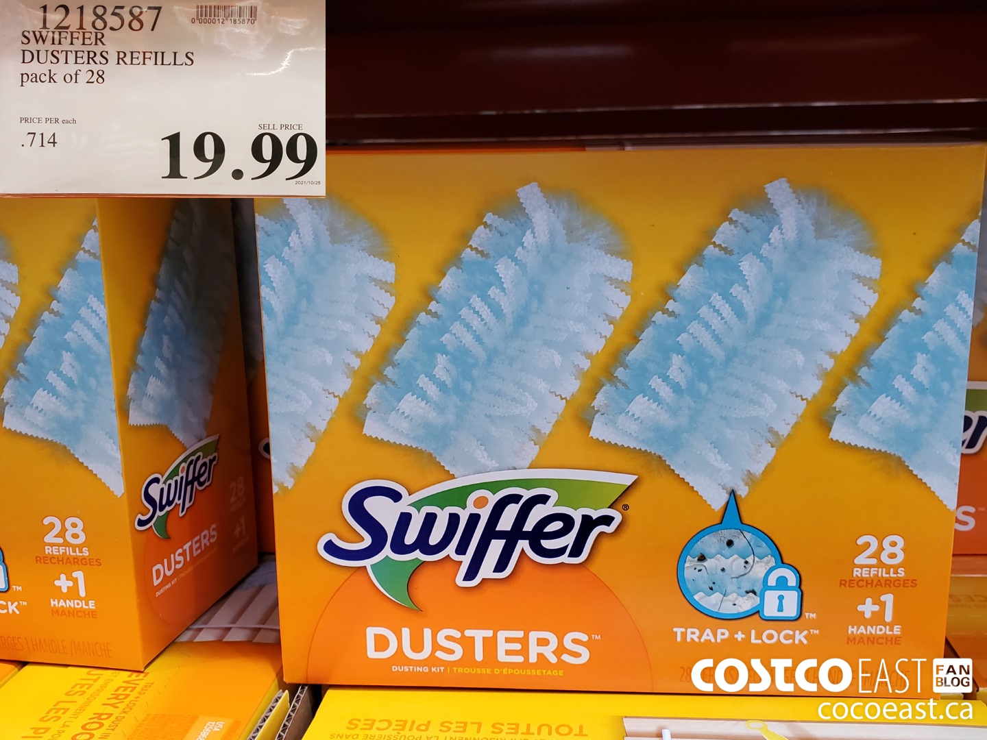 1218587 SWIFFER DUSTERS REFILLS pack of 28 $19.99