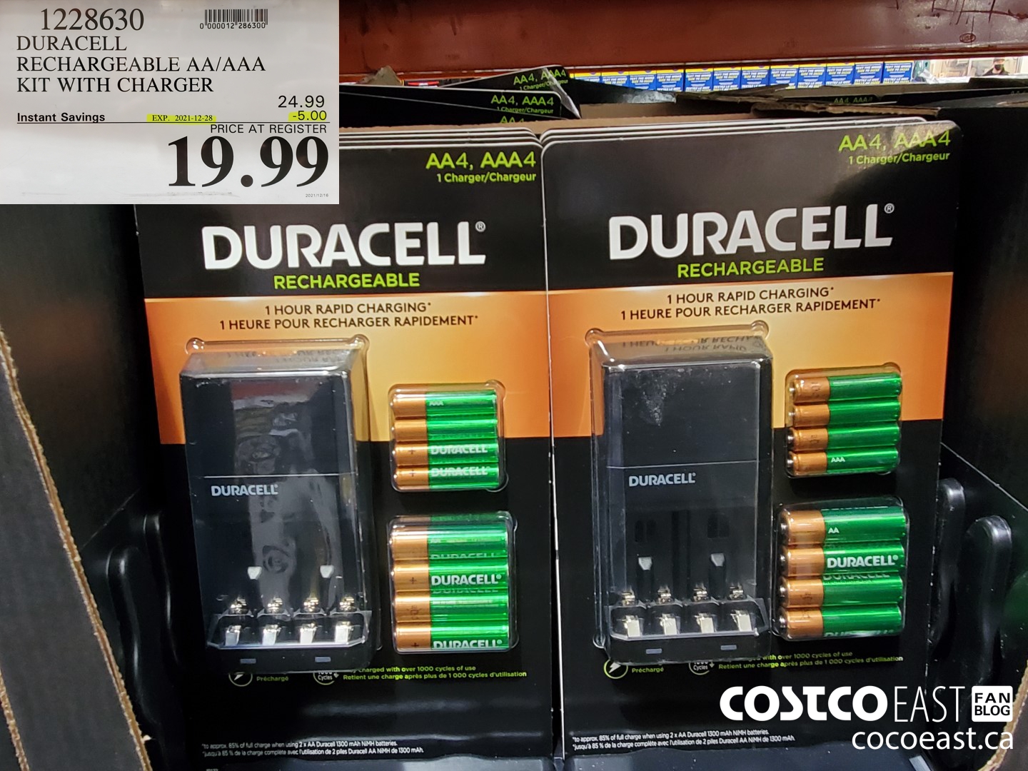 Duracell Rechargeable AA NiMH 1300mAh Batteries (Pack of 4) - Hunt