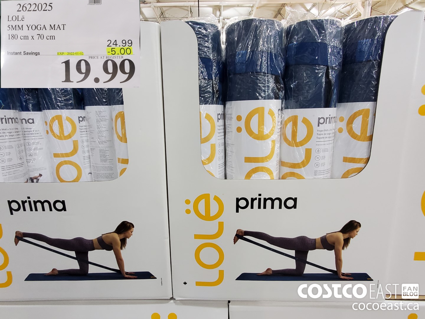 Costco Yoga Mat, Lolë Prima Yoga Mat w/ Strap