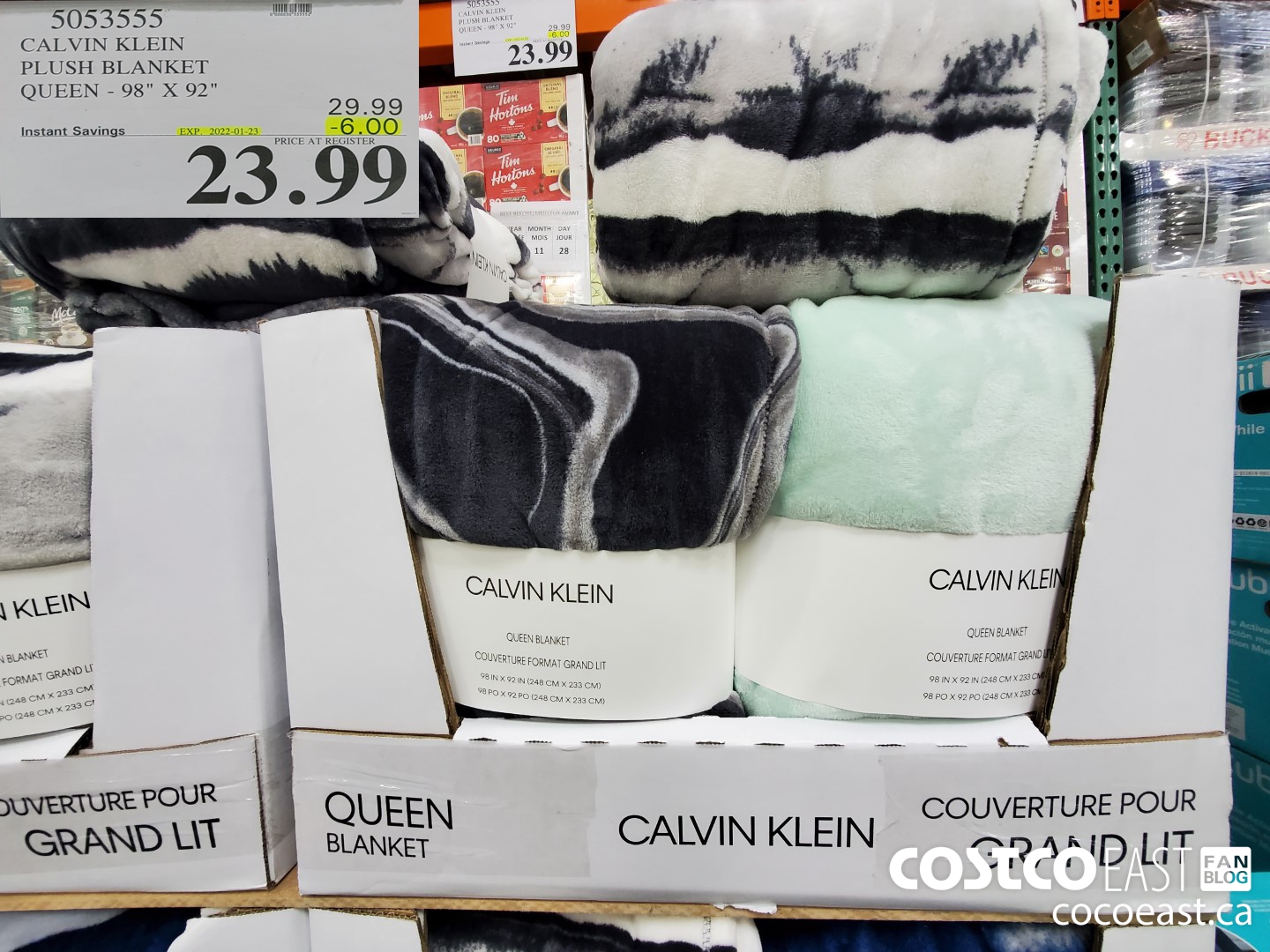 Costco] Calvin Klein's throws  Queen: $22 or King: $23 - RedFlagDeals.com  Forums