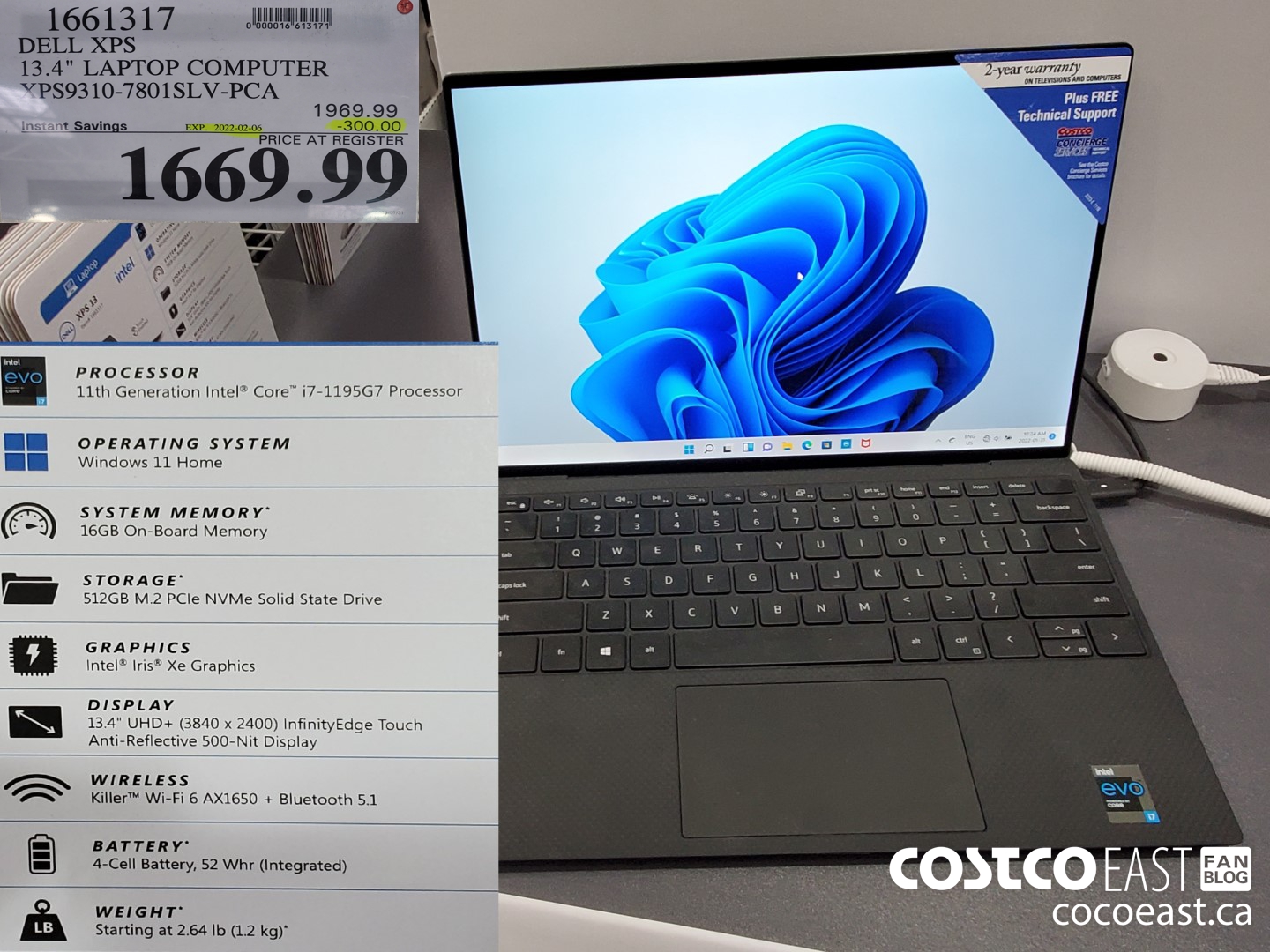 1661317 DELL XPS 13.4