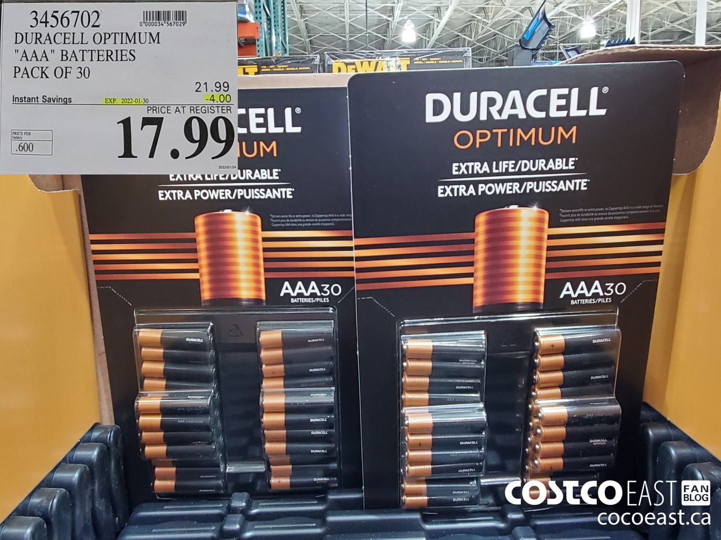 3456702 DURACELL OPTIMUM 