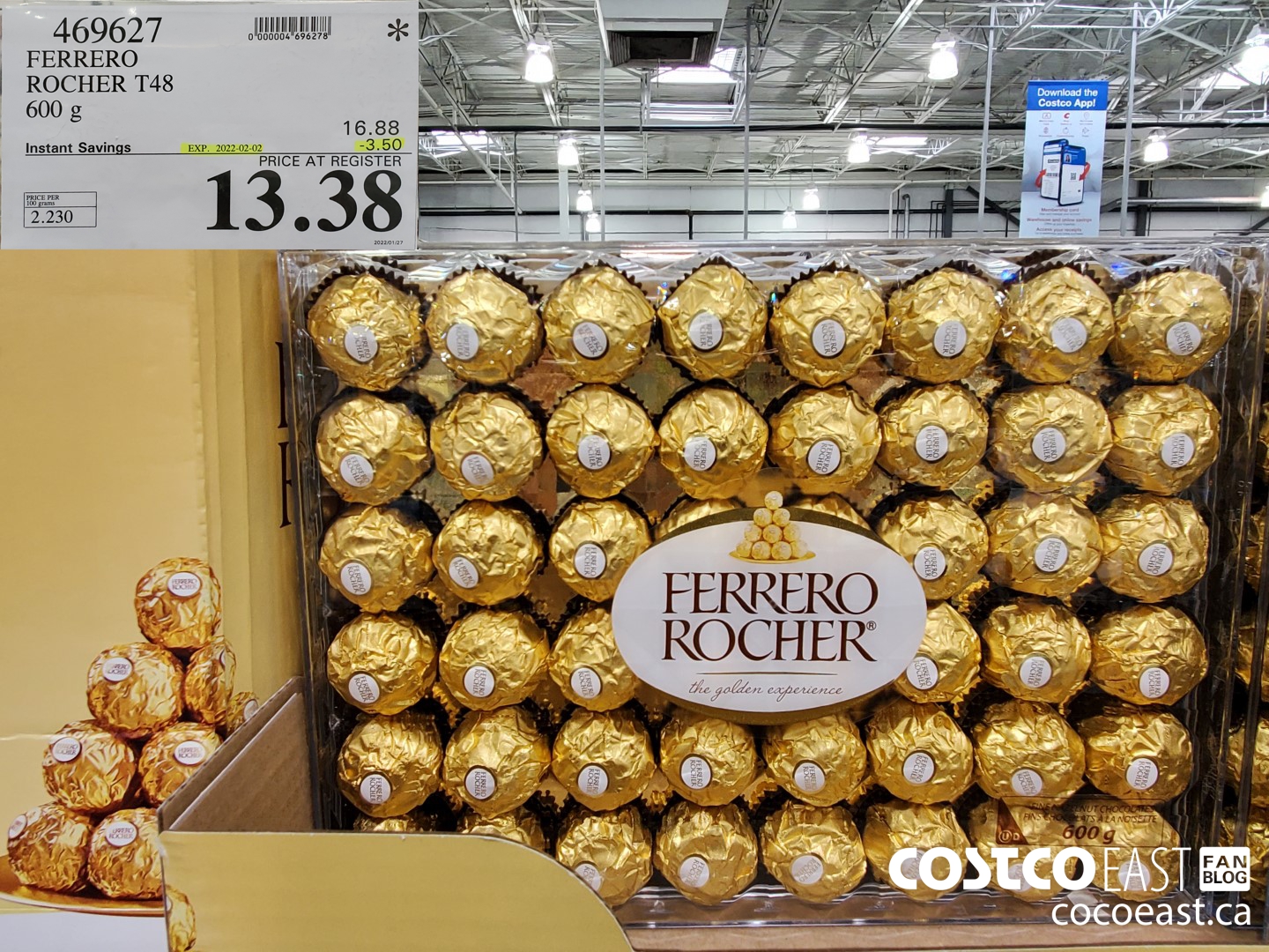 469627 FERRERO ROCHER T48 ($3.50 INSTANT SAVINGS EXPIRES ON 2022-02-02) $13.38