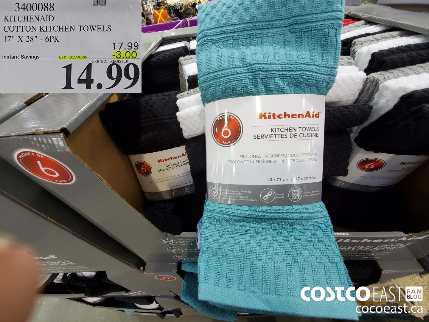 3400088 KITCHENAID COTTON KITCHEN TOWELS 17