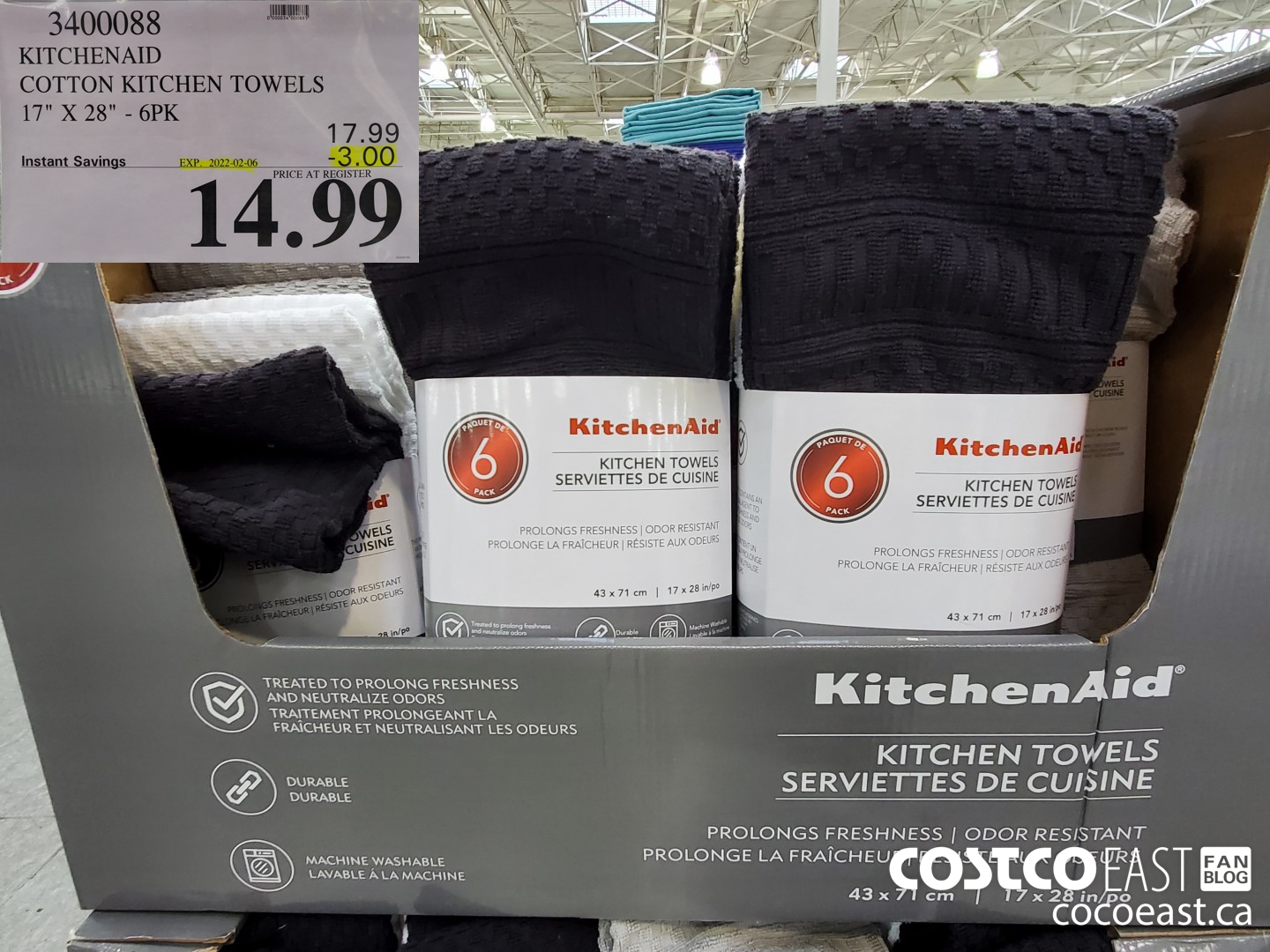 3400088 KITCHENAID COTTON KITCHEN TOWELS 7