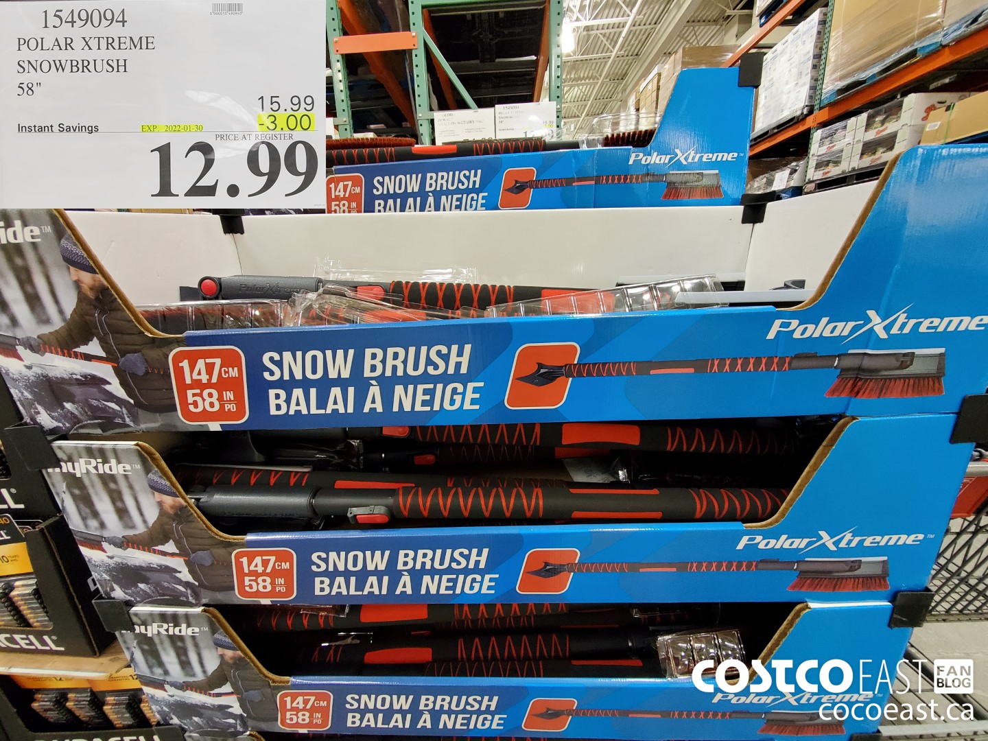 1549094 POLAR XTREME SNOW BRUSH 58