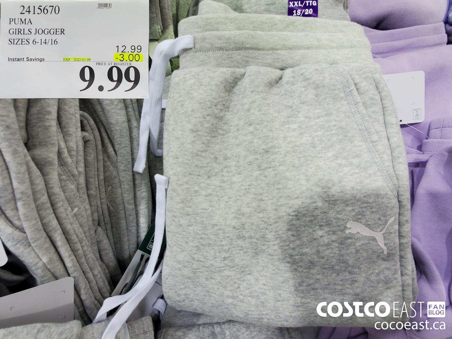 Puma hot sale joggers costco