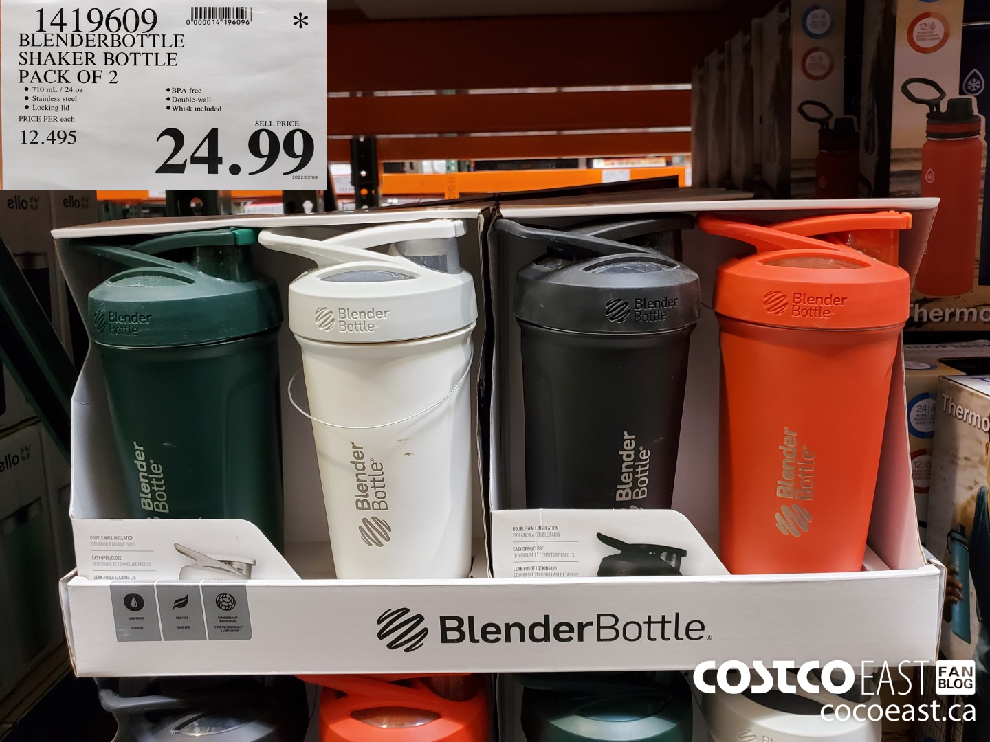 Costco Deals - 🙌 Found this @blenderbottle 24 oz 2 pack