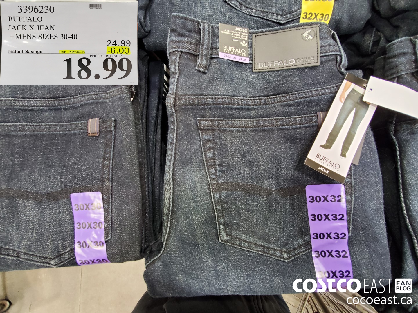 3396230 BUFFALO JACK X JEAN MENS SIZES 30-40 ($6.00 INSTANT SAVINGS EXPIRES ON 2022-02-13) $18.99