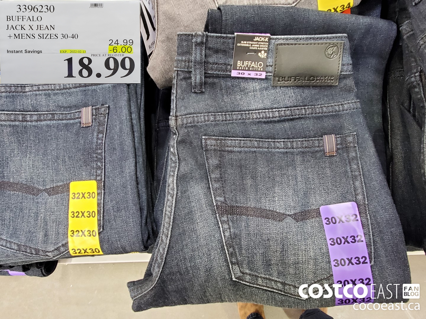 3396230 BUFFALO JACK X JEAN MENS SIZES 30-40 ($6.00 INSTANT SAVINGS EXPIRES ON 2022-02-13) $18.99