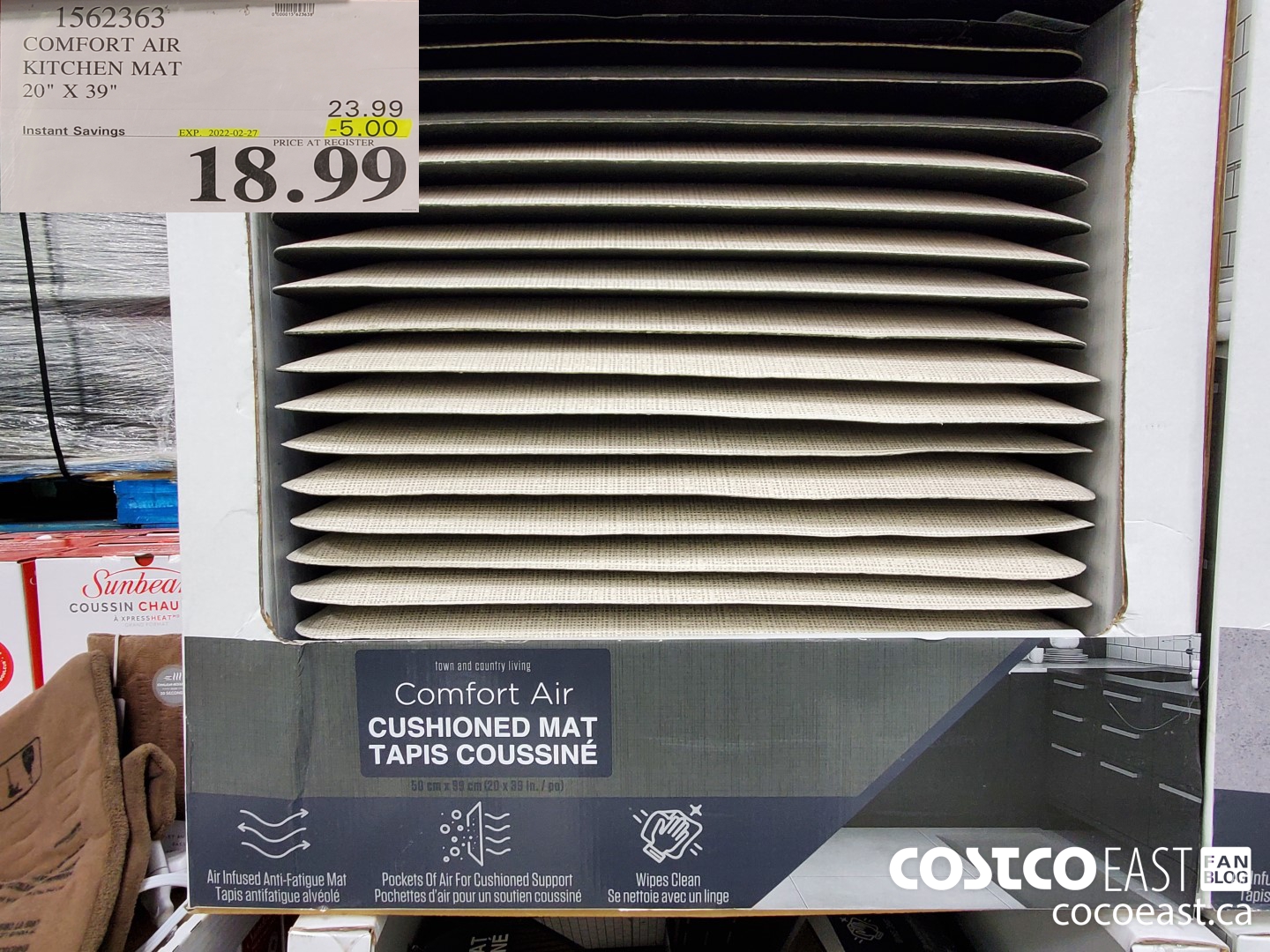 1562363 COMFORT AIR KITCHEN MAT 20