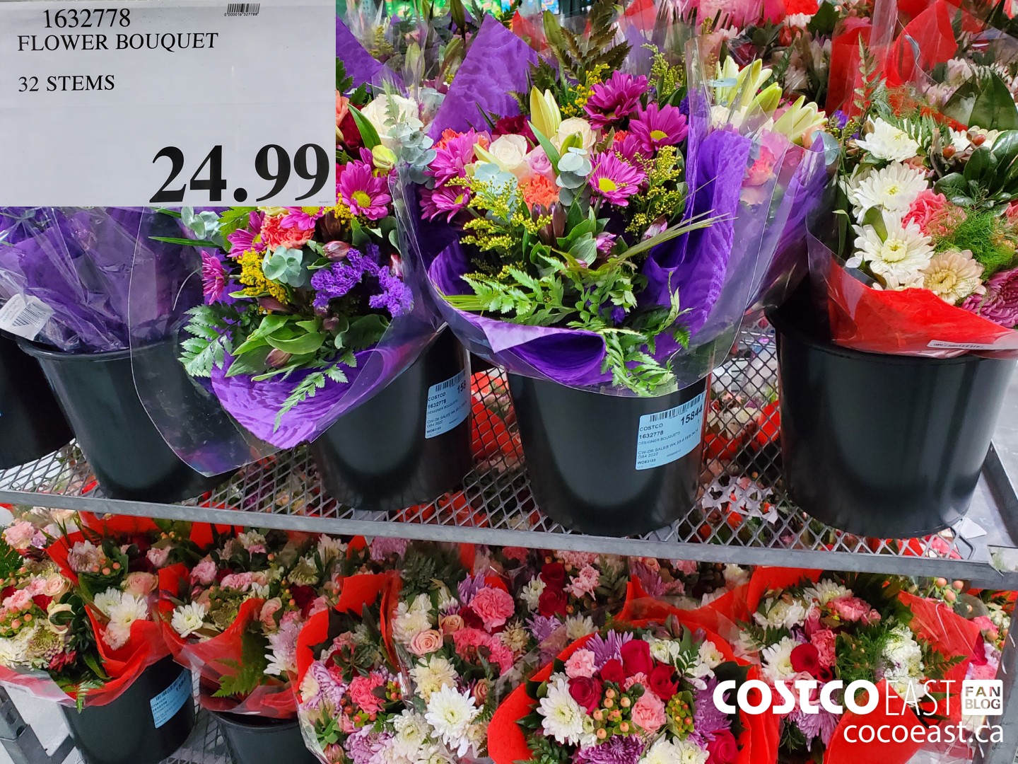 1632778 FLOWER BOUQUET 32 STEMS $24.99