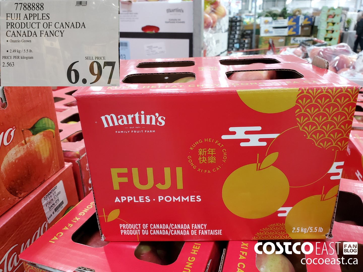 7788888 FUJI APPLES PRODUCT OF CANADA FANCY $6.97