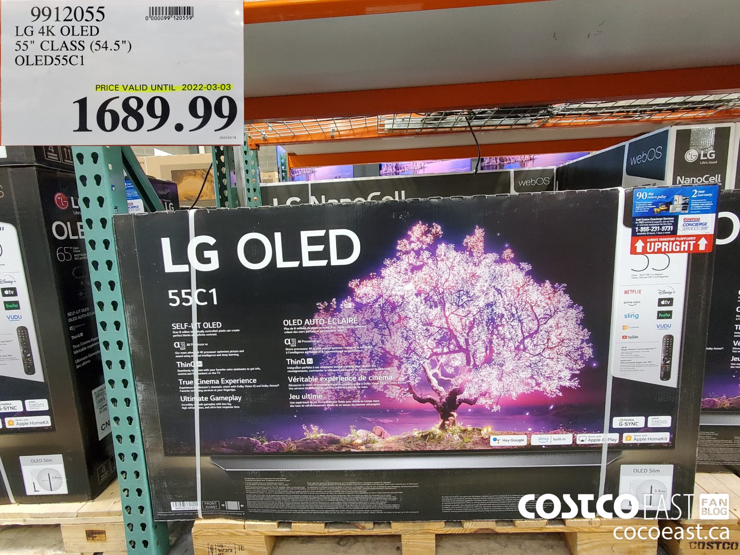 9912055 LG 4K OLED 55