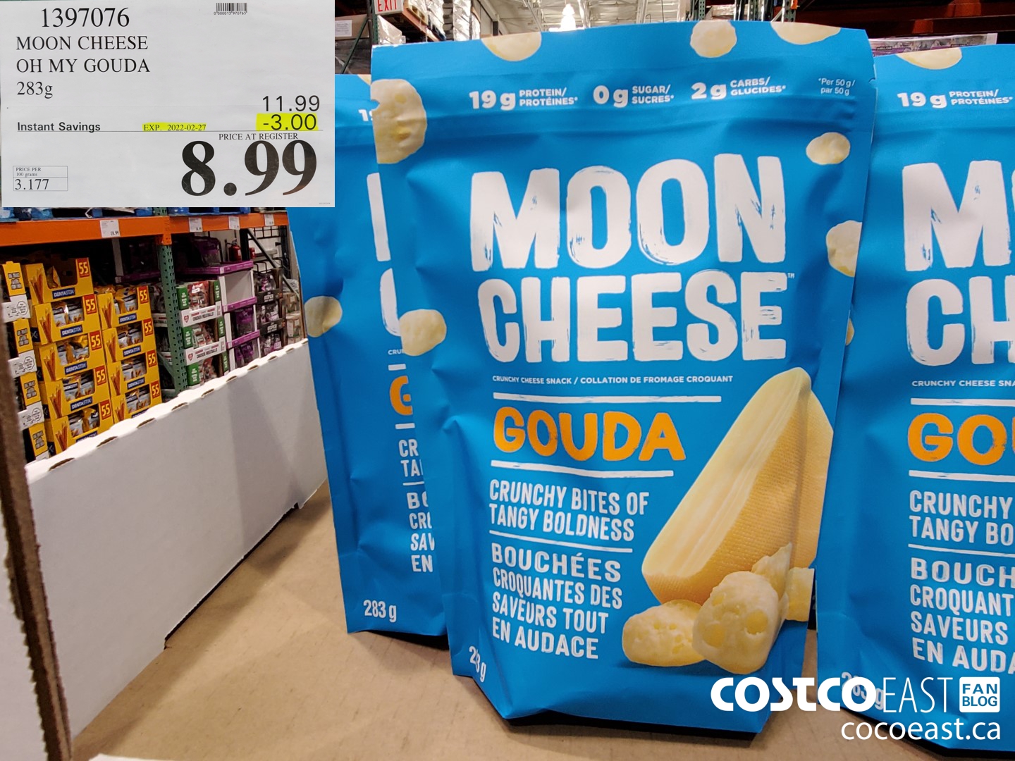 1397076 MOON CHEESE OH MY GOUDA 283g ($3.00 INSTANT SAVINGS EXPIRES ON 2022-02-27) $8.99