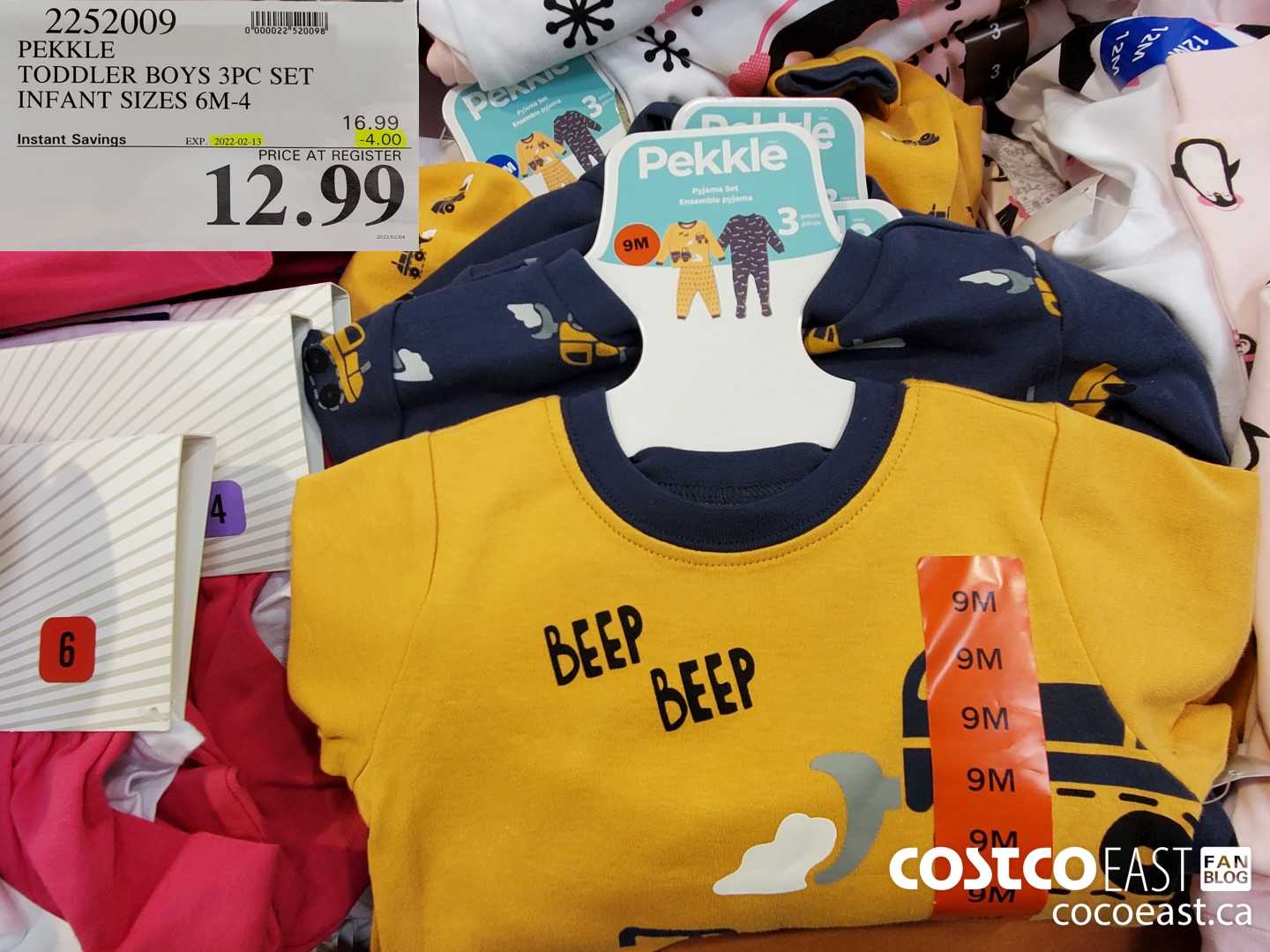 2252009 PEKKLE TODDLER BOYS 3PC SET INFANT SIZES 6M-4 ($4.00 INSTANT SAVINGS EXPIRES ON 2022-02-13) $12.99