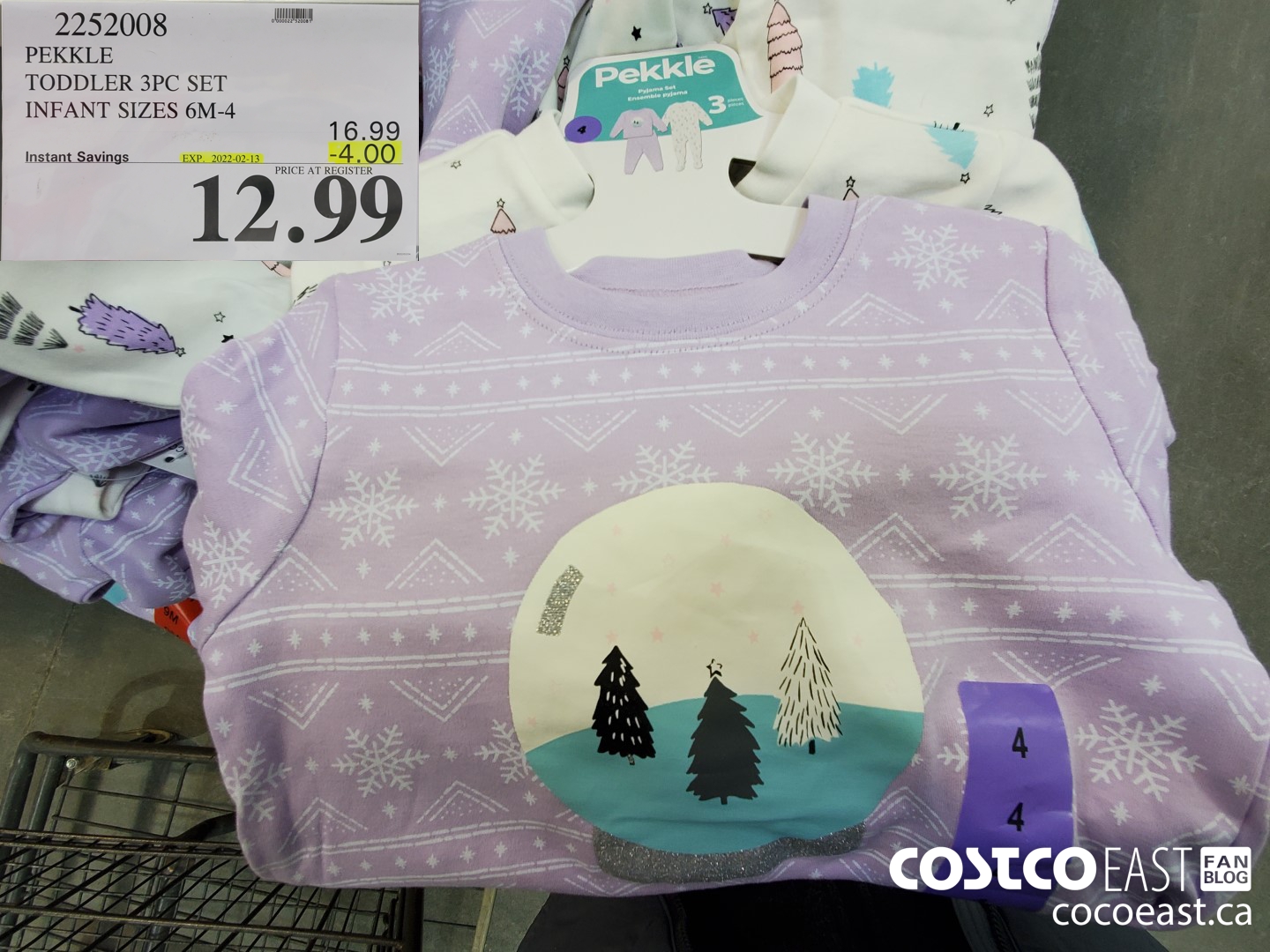 2252008 PEKKLE TODDLER GIRLS 3PC SET INFANT SIZES 6M-4 ($4.00 INSTANT SAVINGS EXPIRES ON 2022-02-13) $12.99