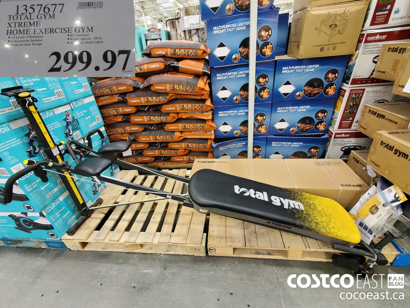 1357677 TOTAL GYM XTREME HOME EXERCISE GYM $299.97