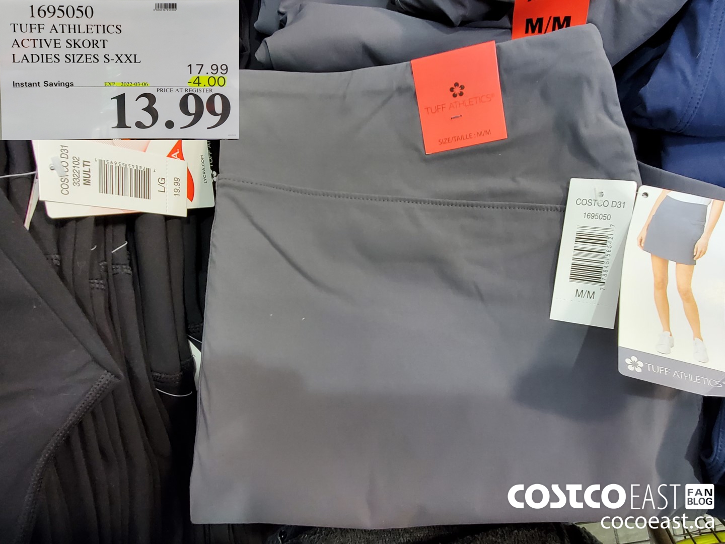 381554 TUFF ATHLETICS LEGGING LADIES SIZES S XL 5 00 INSTANT SAVINGS  EXPIRES ON 2017 07 23 14 99 - Costco East Fan Blog