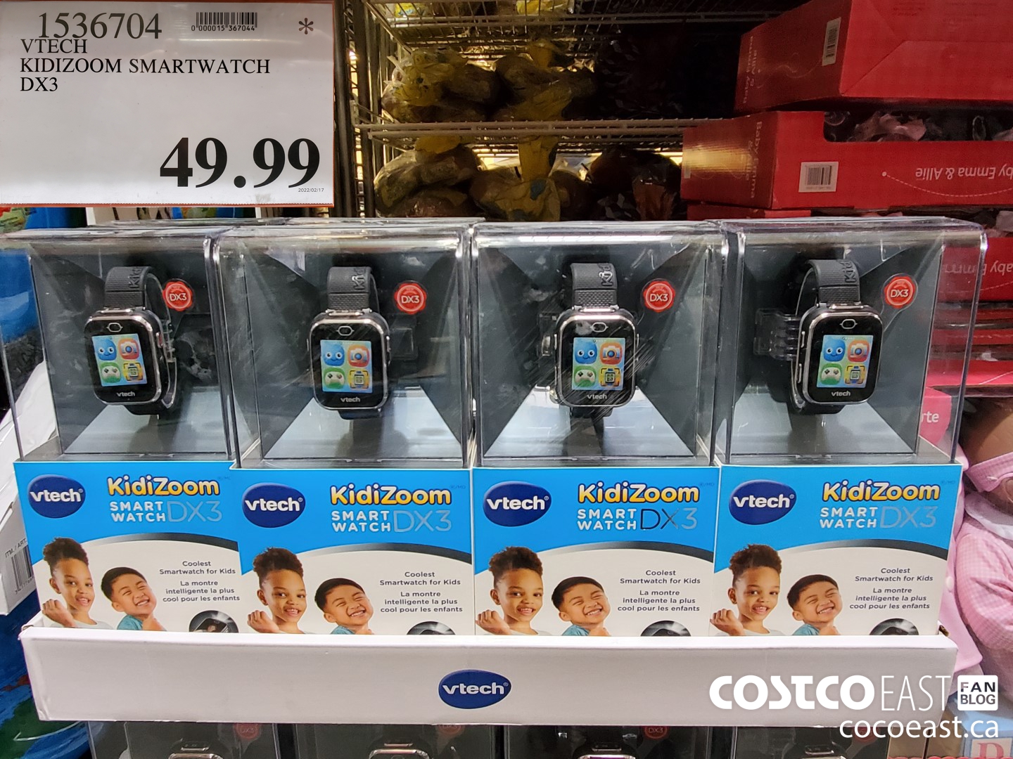 1536704 VTEC KIDIZOOM SMARTWATCH DX3 $49.99