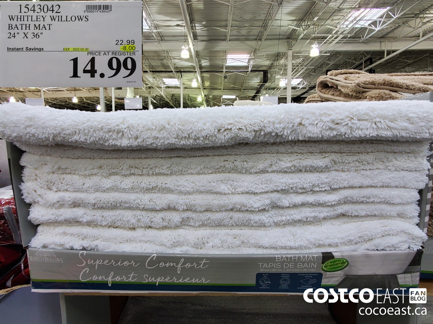 1543042 WHITLEY WILLOWS BATH MAT 24