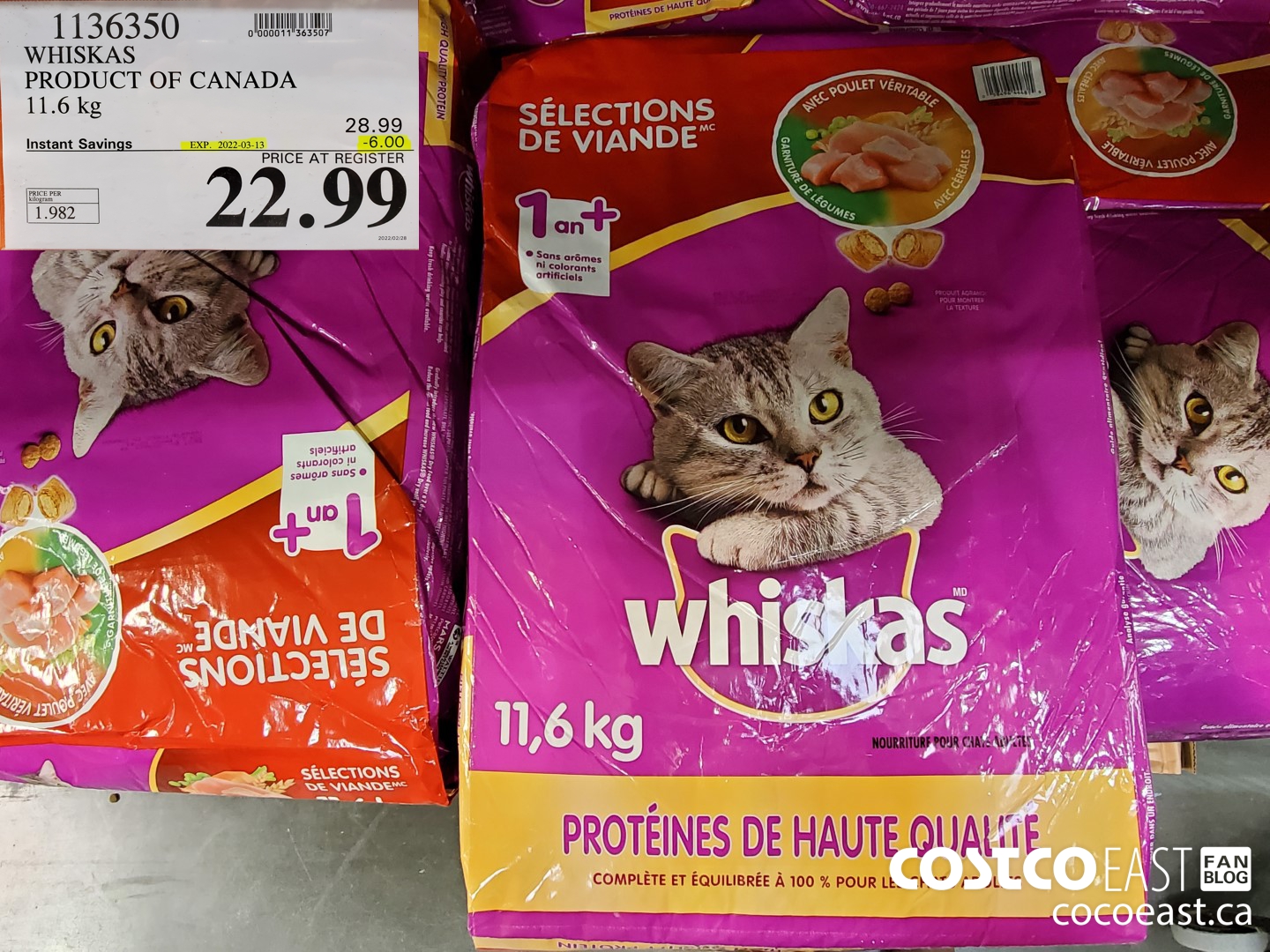 Whiskas costco hotsell