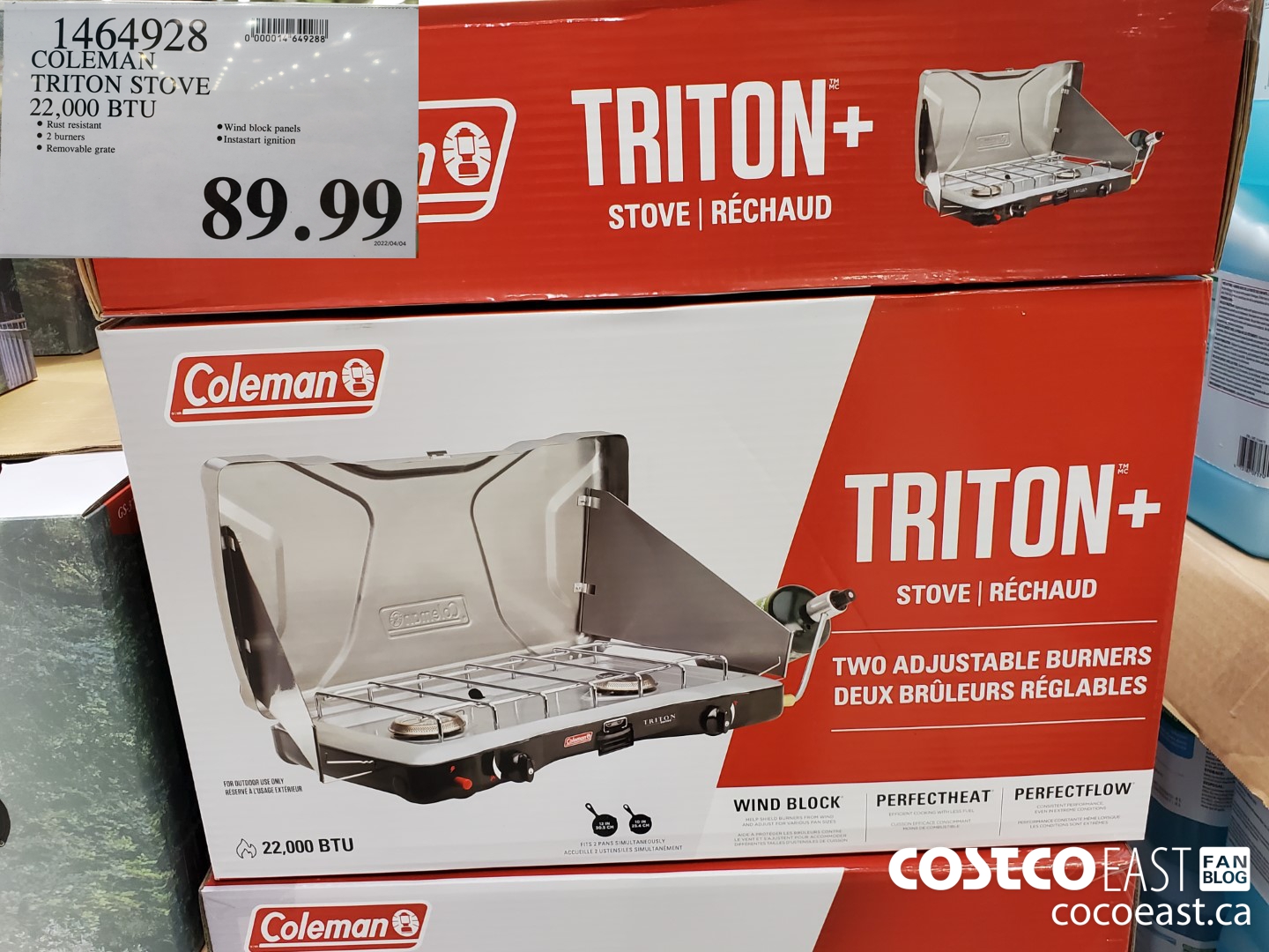 coleman propane oven costco