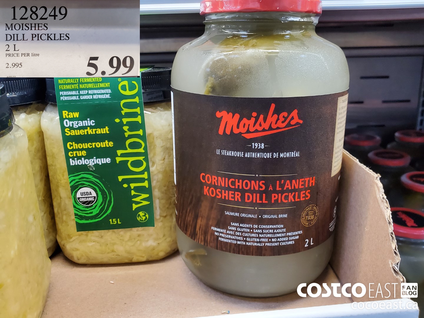 Costco Cheese, meats, desserts etc. April 13th 2022 – Ontario