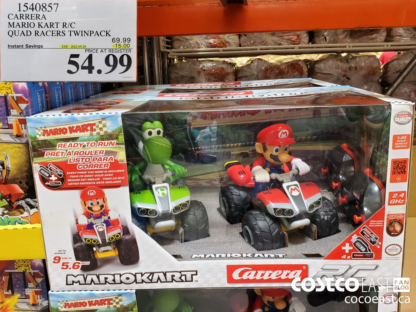 1540857 CARRERA MARIO KART R/C QUAD RACERS TWINPACK ($15.00 INSTANT SAVINGS EXPIRES ON 2022-05-29) $54.99