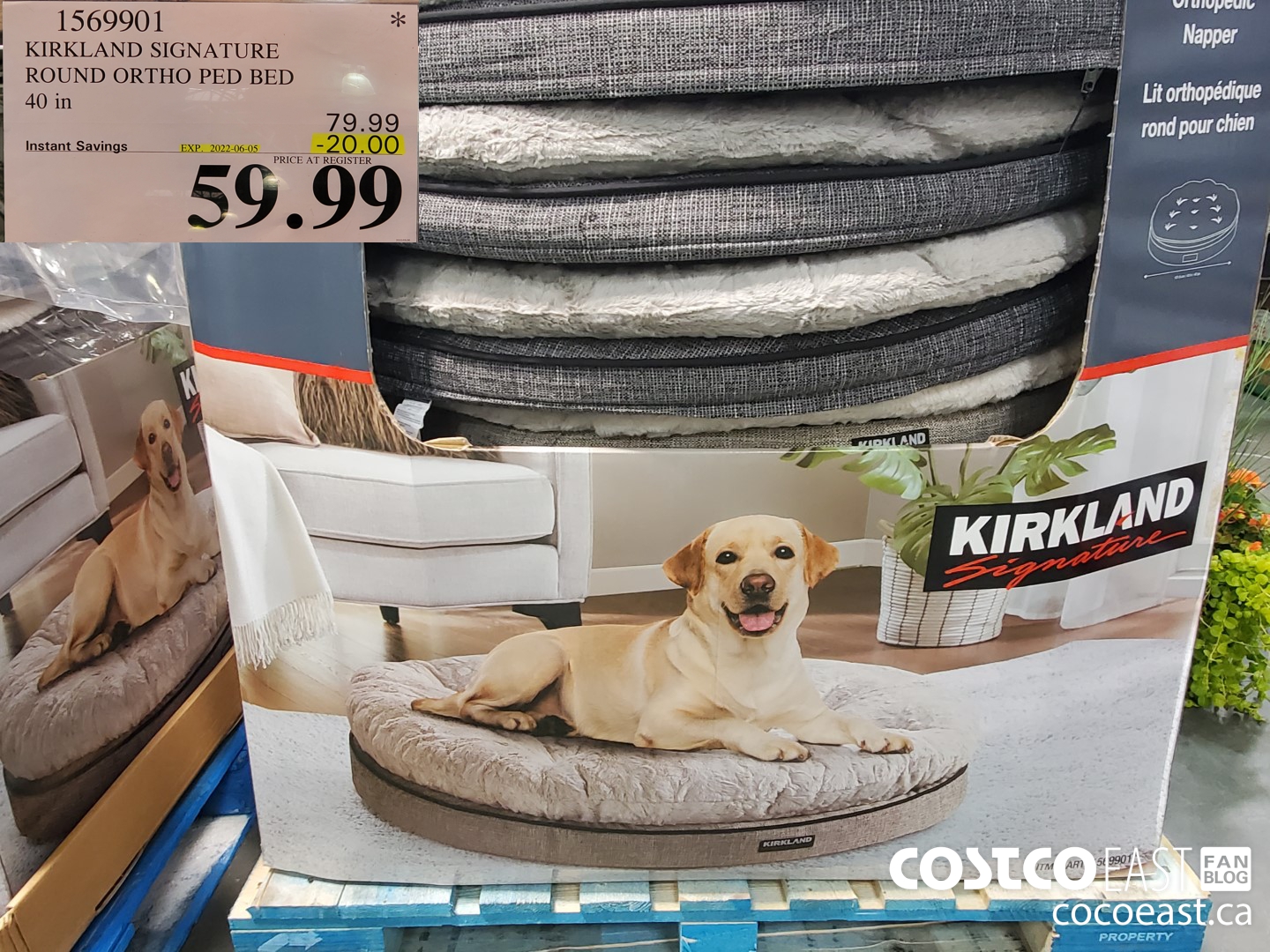 Kirkland dog outlet beds for sale