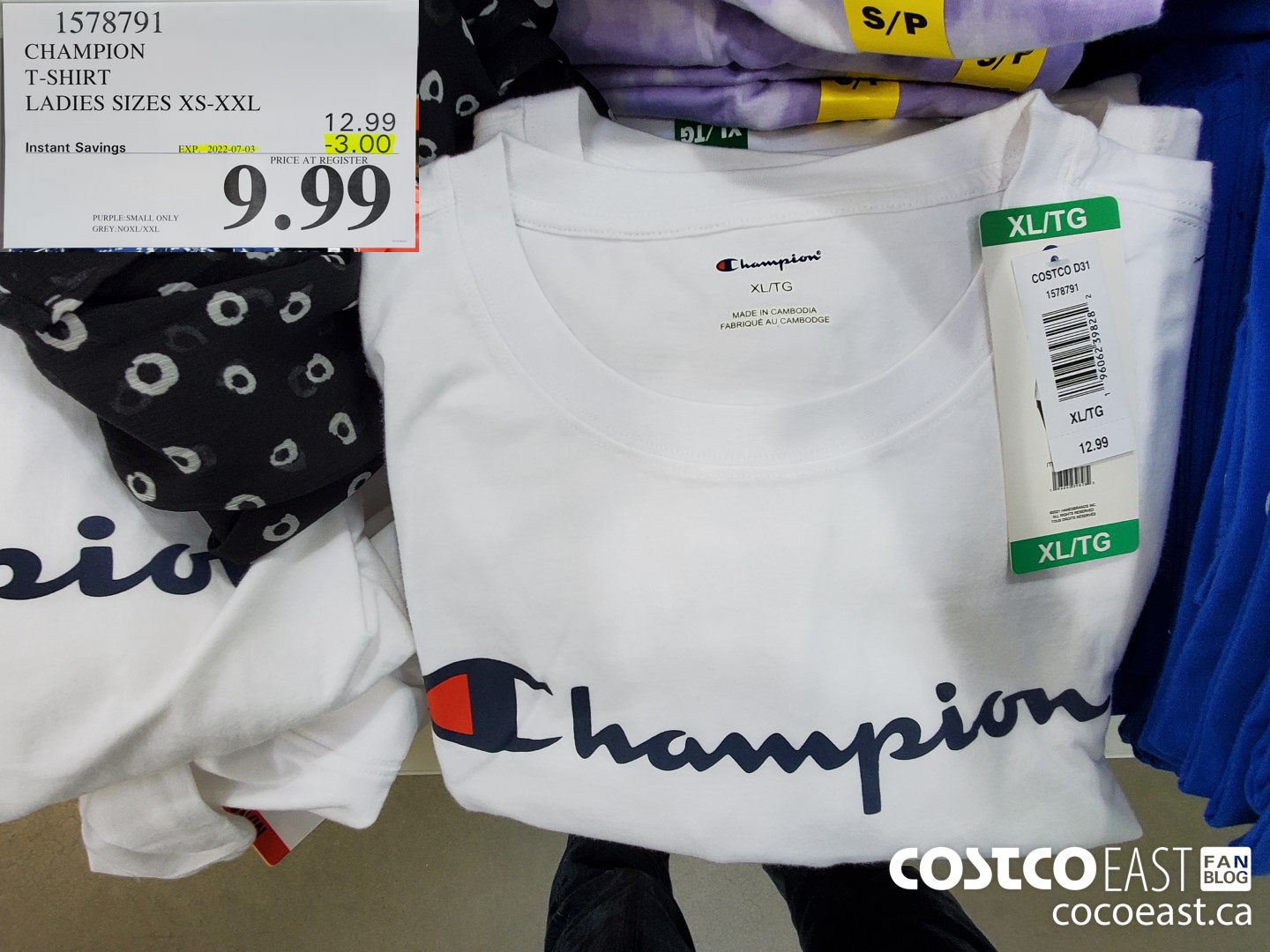 1565482 TUFF ATHLETICS WOVEN S S TOP LADIES SIZES S XXL 4 00 INSTANT  SAVINGS EXPIRES ON 2022 02 13 10 99 - Costco East Fan Blog