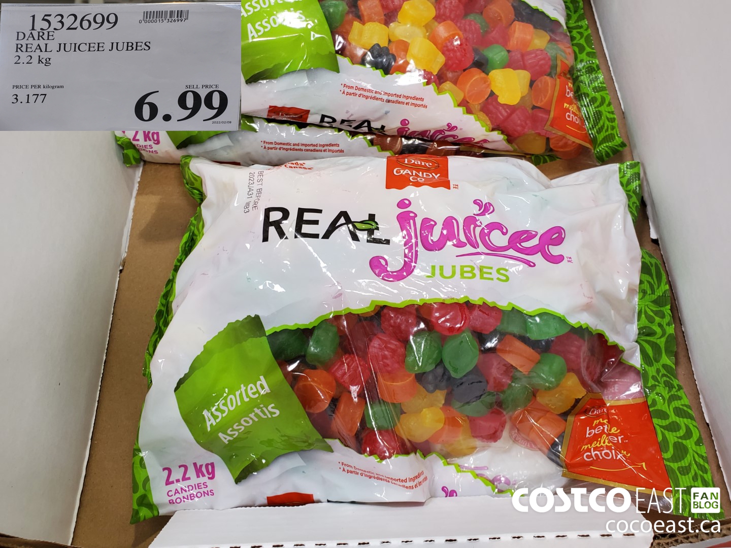 Dare Real Juicee Fruit Slices - 818g