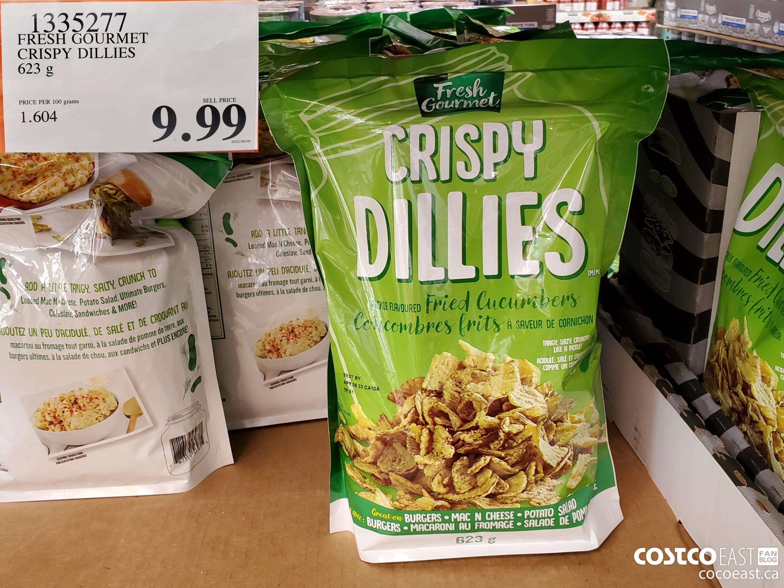 1335277 FRESH GOURMET CRISPY DILLIES 623 g $9.99