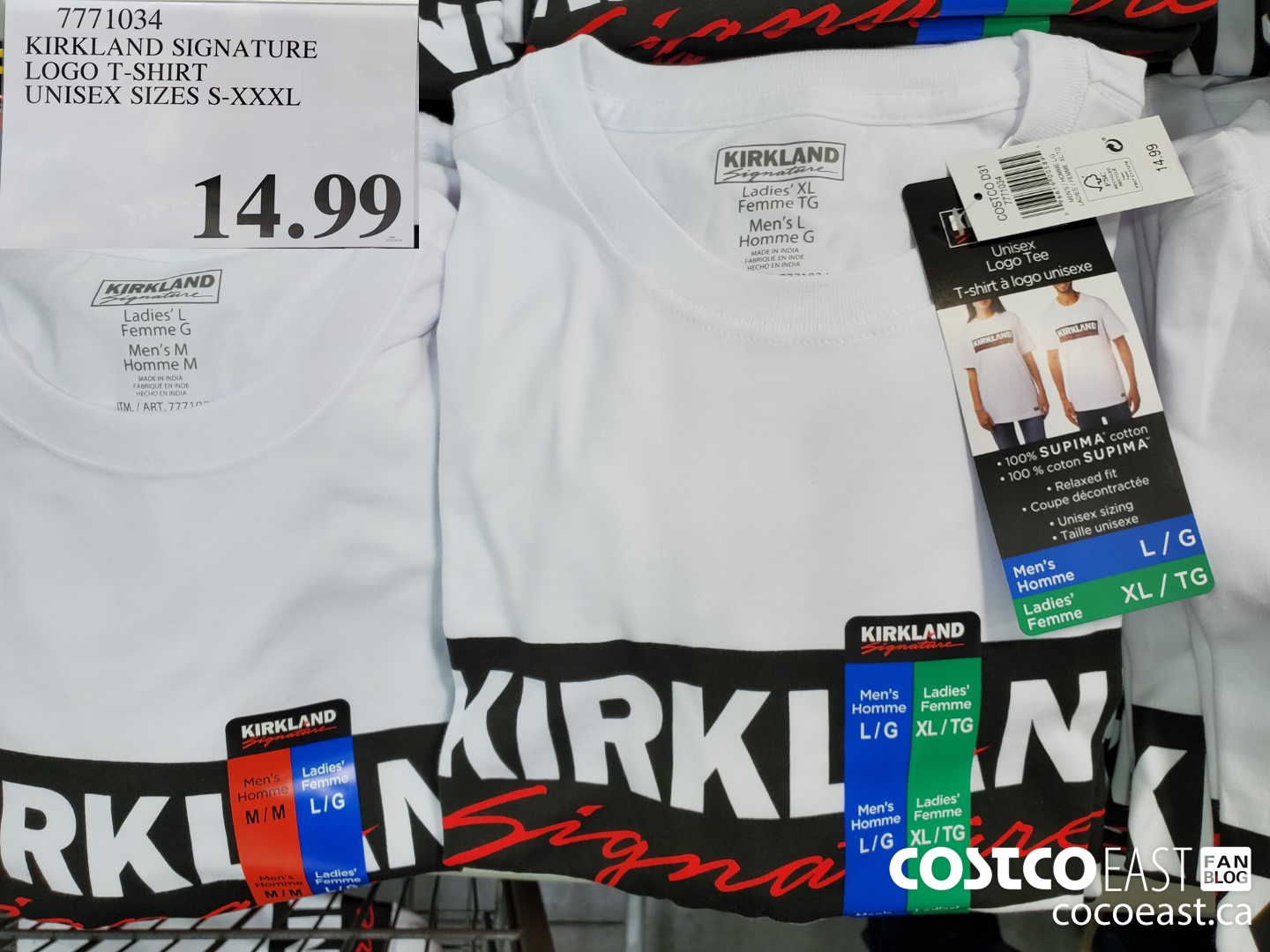 Costco] Kirkland Signature Logo T-Shirt $9.99 (33.33% off) -  RedFlagDeals.com Forums