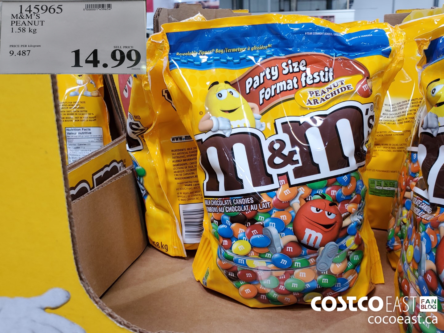 M&M PEANUT BUTTER KS 80G*24