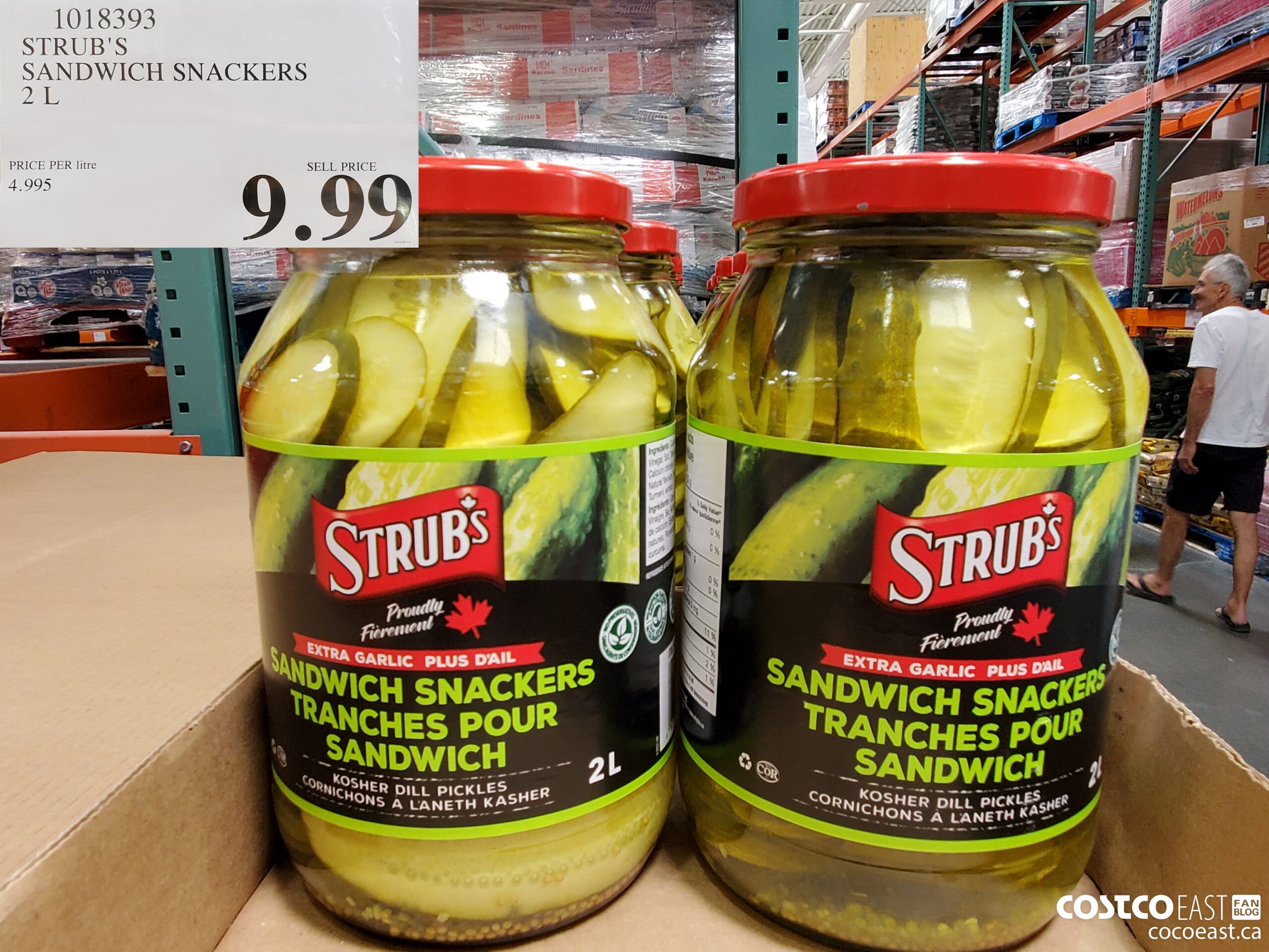 1018393 STRUB'S SANDWICH SNACKERS 2 L $9.99