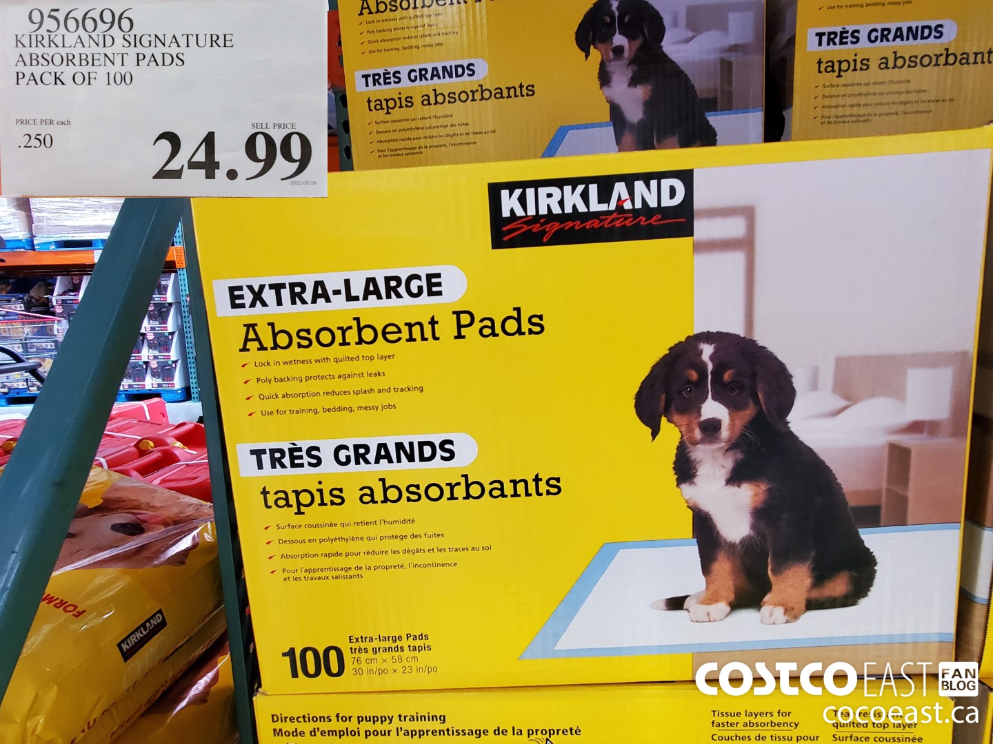 Kirkland pee shop pads costco