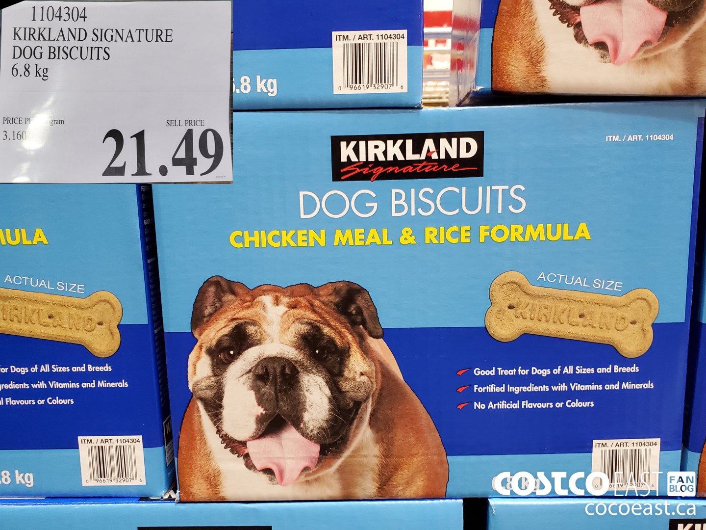 Kirkland dog 2025 biscuits discontinued