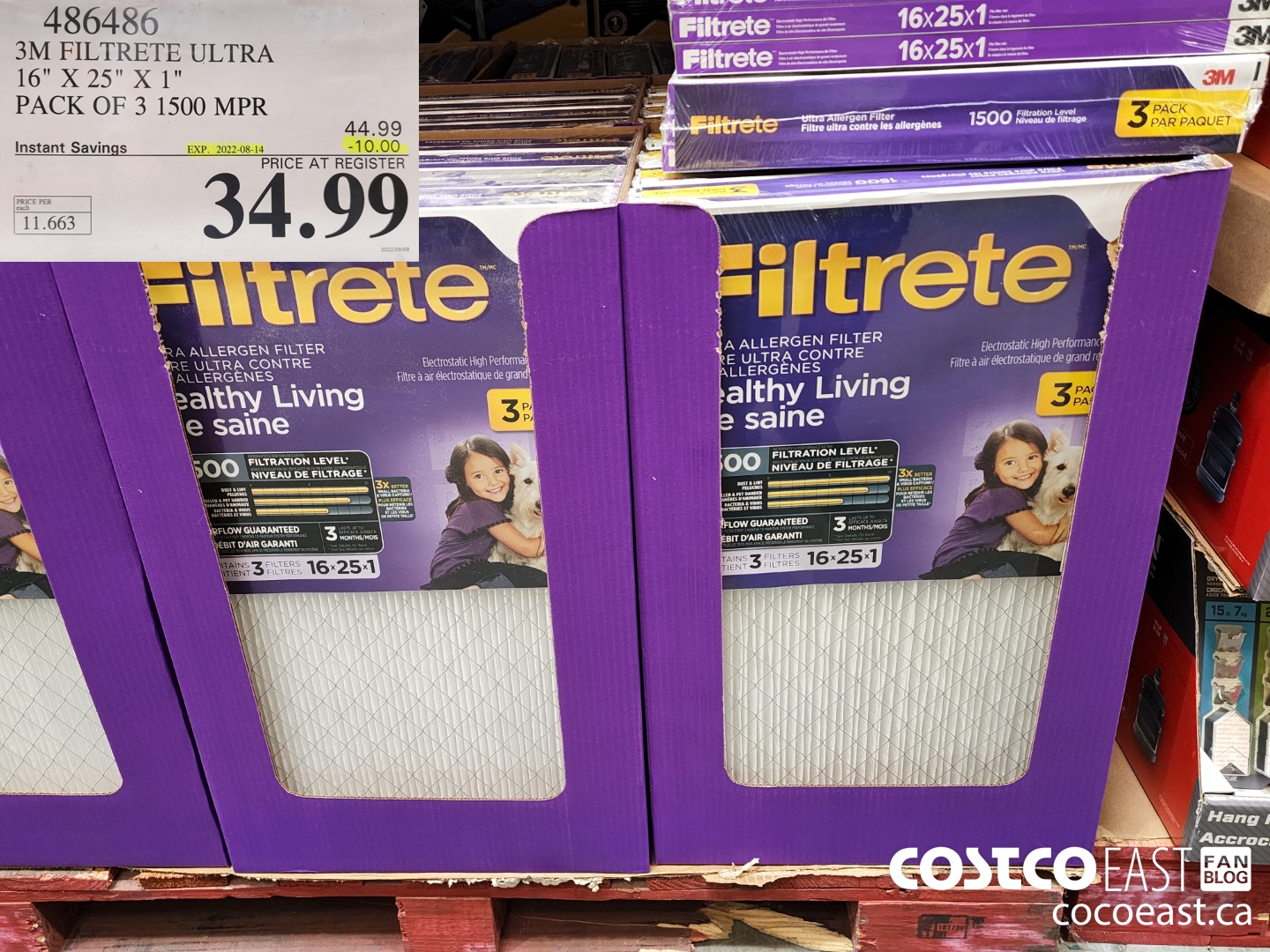 486486 3M FILTRETE ULTRA 16