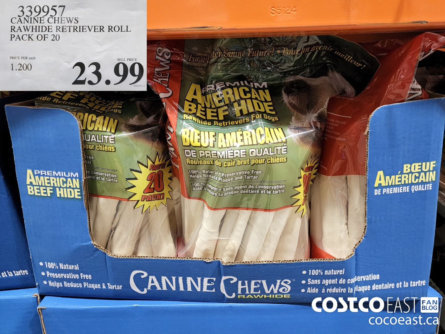 Cadet rawhide retriever top rolls costco