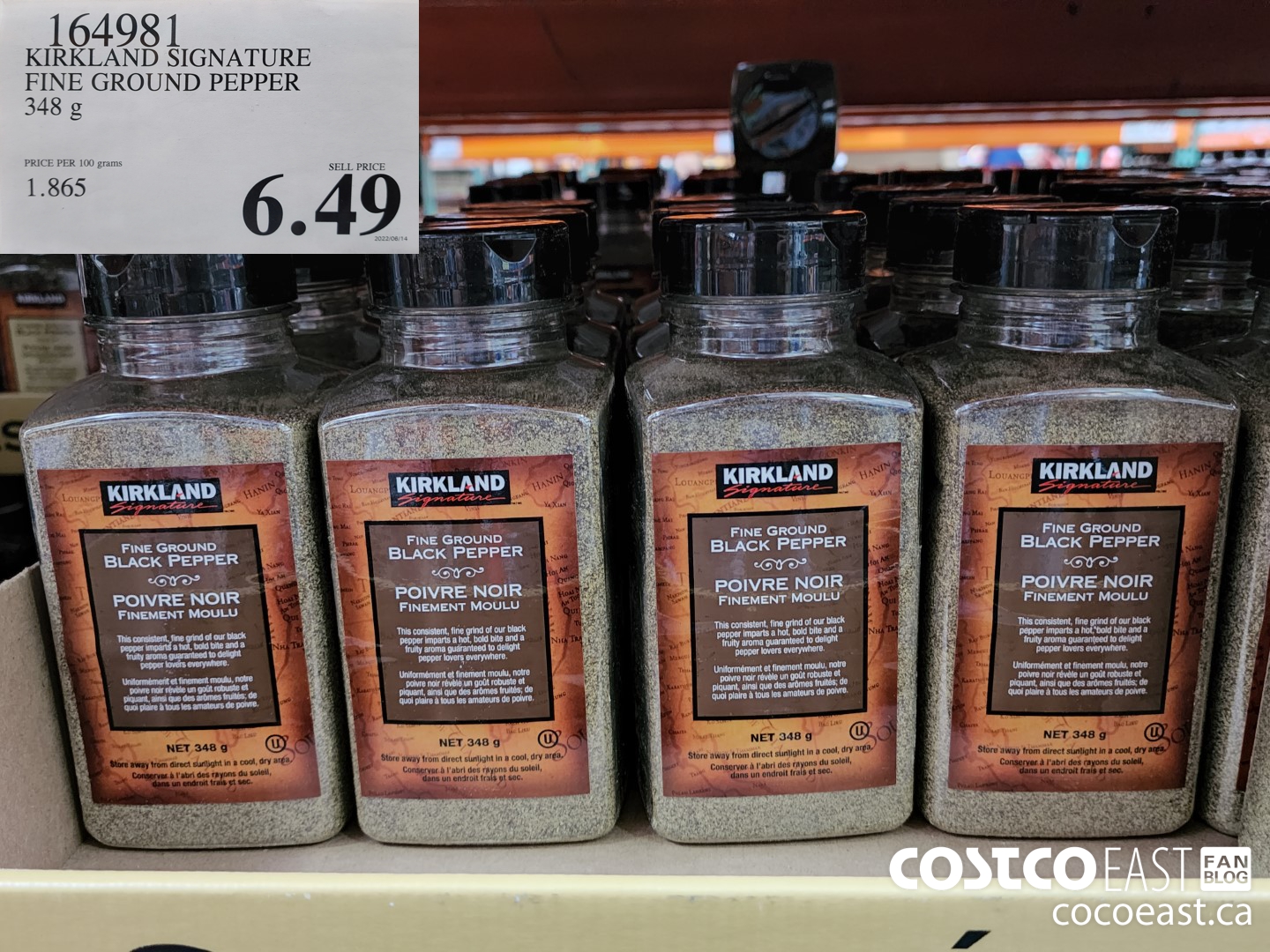 Costco East Herbs, Spices and Baking goods Super Post: Aug 10th 2022 –  Ontario, Quebec & Atlantic Canada - Costco East Fan Blog