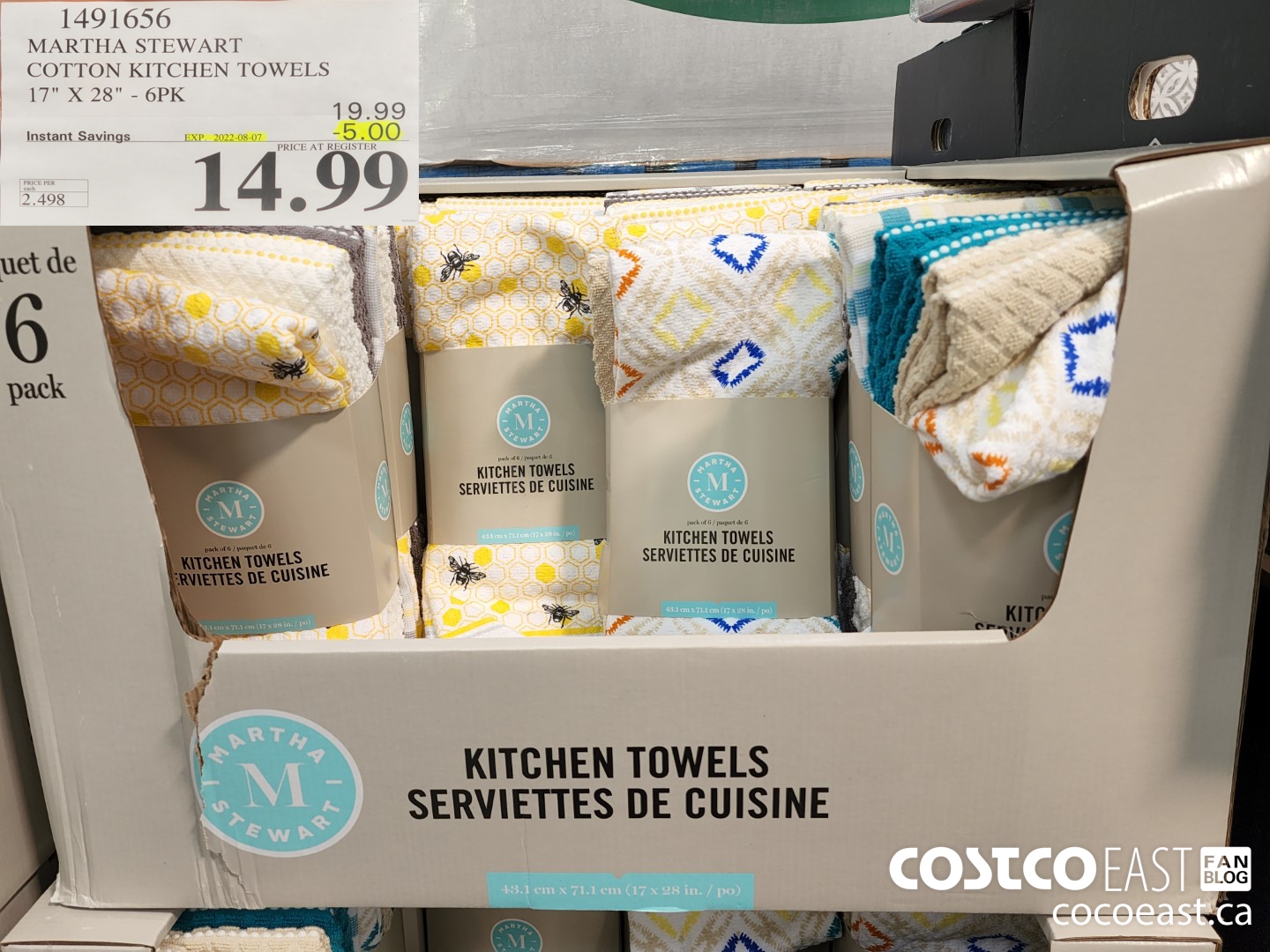 costcofindsca - This 6-pack @marthastewart kitchen towels